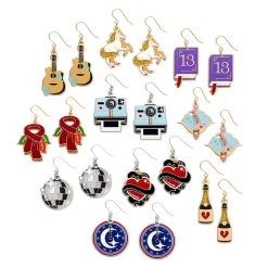 Erstwildest Dreams Enamel Earring Pack - 10 Piece