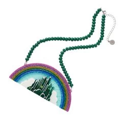 Emerald City Necklace -Erstwilder el331ag1ns03emeraldcitynecklace2
