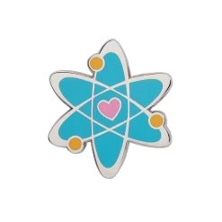 Adventurous Atom Enamel Pin