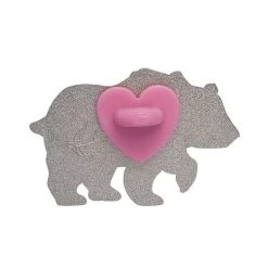 Grizzly Gruesome Enamel Pin -Erstwilder ep0071 7080 2