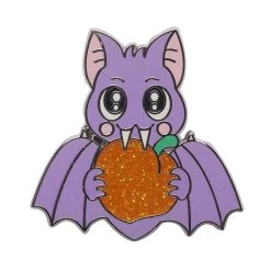Fruit Bat Attack Enamel Pin -Erstwilder ep0149 5065 fruit bat attack enamel pin