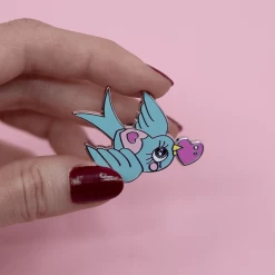 Piper The Love Bird Enamel Pin