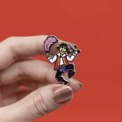 Captain Feathersword Enamel Pin