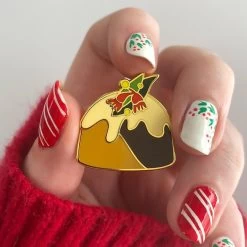 The Good Pud Enamel Pin -Erstwilder ep0199 1