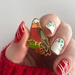 No Christmas Fool Enamel Pin -Erstwilder ep0205 1