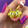 The Cheshire Cat Enamel Pin -Erstwilder ep0217 1