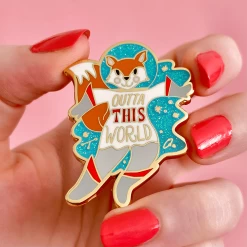 Outta This World Enamel Pin