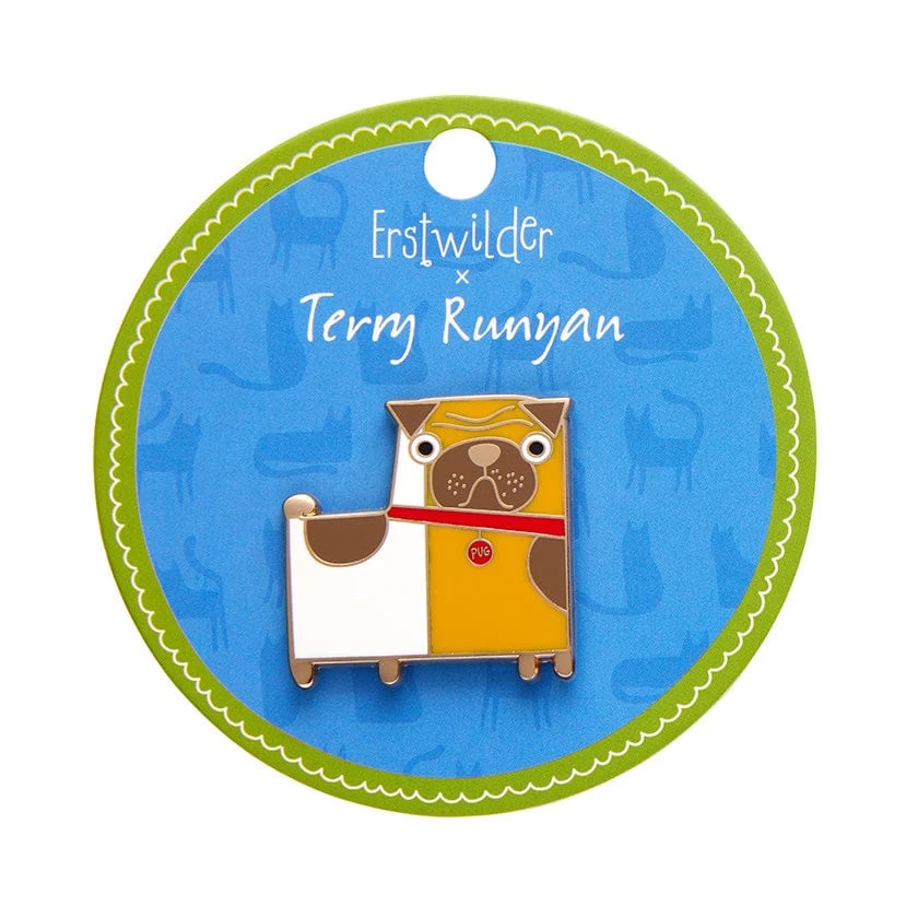 Order Of The Pug Enamel Pin 4 Order Of The Pug Enamel Pin - Image 2