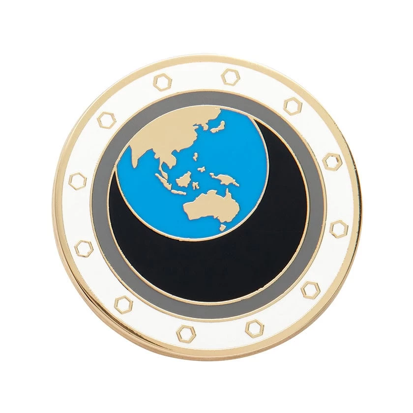 Tiny Blue Dot Enamel Pin 5 Tiny Blue Dot Enamel Pin - Image 3