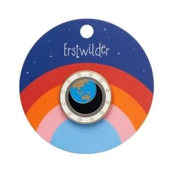 Tiny Blue Dot Enamel Pin