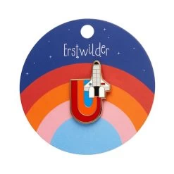 Mission To The Moon Enamel Pin