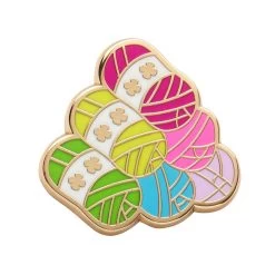 Yarn Spinner Brooch Enamel Pin -Erstwilder epbi101yarnspinnerbroochenamelpin 1