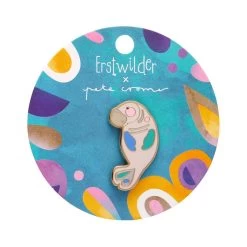 The Dutiful Dugong Enamel Pin