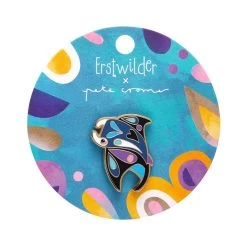 The Mercurial Manta Ray Enamel Pin