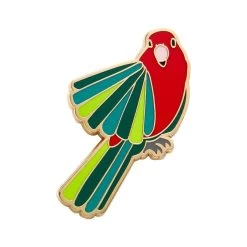 Scarlet Sovereign Enamel Pin -Erstwilder epbo109scarletsovereignenamelpin 1