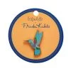 Frida's Hummingbird Enamel Pin -Erstwilder epca105frida shummingbirdenamelpin 3