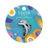 The Boastful Bottlenose Dolphin Enamel Pin -Erstwilder epcac11