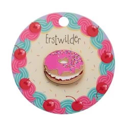 Donut Cake Enamel Pin