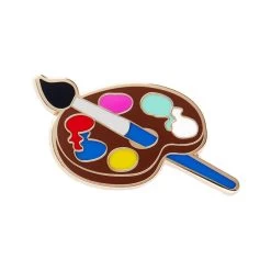In Living Colour Enamel Pin -Erstwilder epck105inlivingcolourenamelpin 1