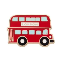 Double-Decker Enamel Pin -Erstwilder epcp107double deckerenamelpin 1