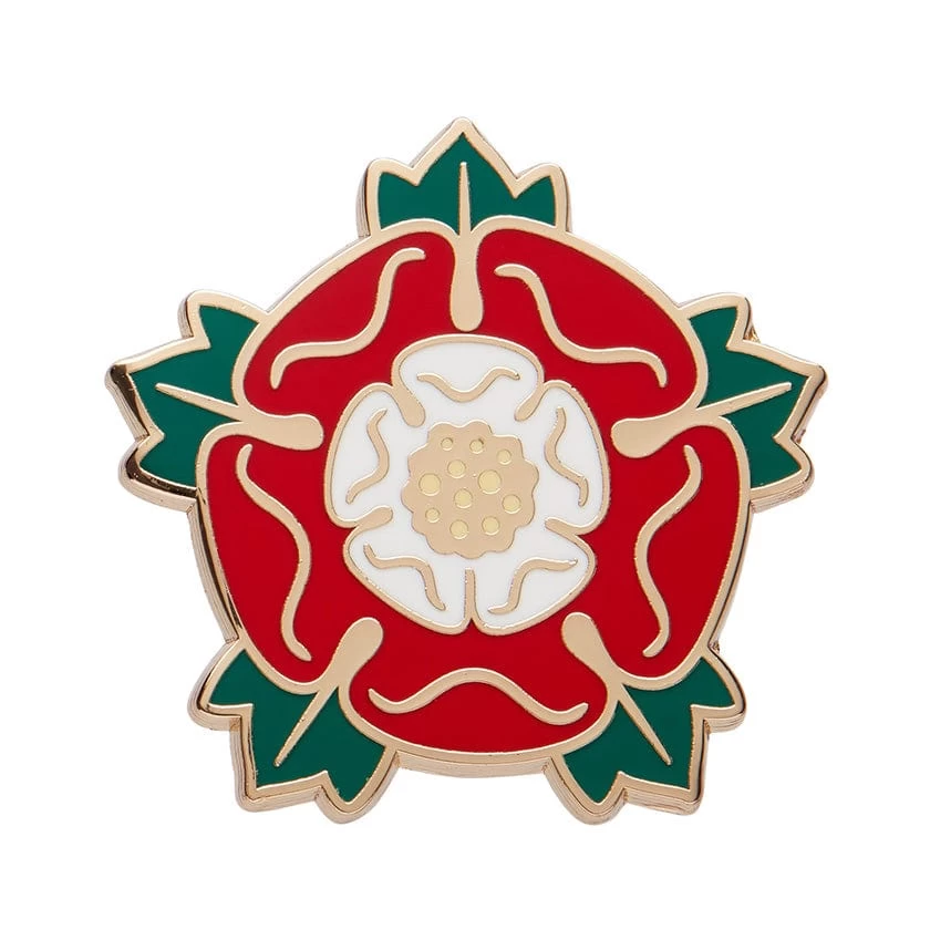 Tudor Rose Enamel Pin 5 Tudor Rose Enamel Pin - Image 3