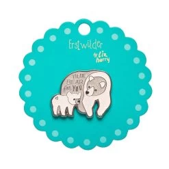 I'll Be Bear For You Enamel Pin -Erstwilder eplh 042ah1ep05illbebearforyouenamelpin 3