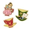 Kitchy Witch Alice's Wonderland Teaparty Pin Pack - 3 Piece -Erstwilder epx002 1
