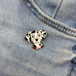 Erstwilder -Erstwilder erstwilder 103rd dalmation enamel pin black