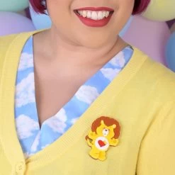 Brave Heart Lion™ Brooch -Erstwilder erstwilder carebears brave heart lion brooch model yellow 4094f8f7 bf34 43a6 a396 2ce3c2d7e48b
