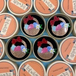 Egg Hunter's Hamper Brooch 9 Egg Hunter's Hamper Brooch -Erstwilder erstwilder egg hunter s hamper easter eggs brooch variation blue