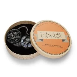35mm Dream Necklace -Erstwilder erstwilder hollywood film reel necklace box
