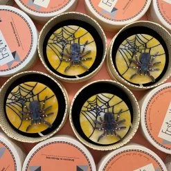 Itsy Bitsy Spider Brooch -Erstwilder erstwilder itsy bitsy spider brooch yellow