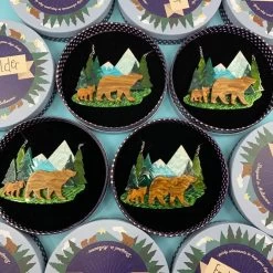 Mountain Retreat Necklace -Erstwilder erstwilder mountain retreat bear necklace variation green