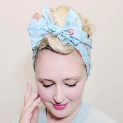 Peter & Friends Head Scarf -Erstwilder erstwilder peter rabbit peter and friends head scarf model blue
