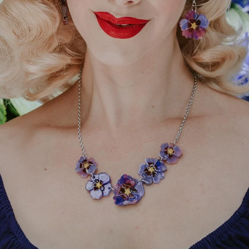 Purple Prose Necklace 4 Purple Prose Necklace - Image 2