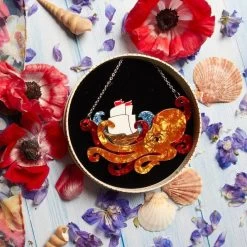 What's Kraken Necklace -Erstwilder erstwilder whats kraken necklace