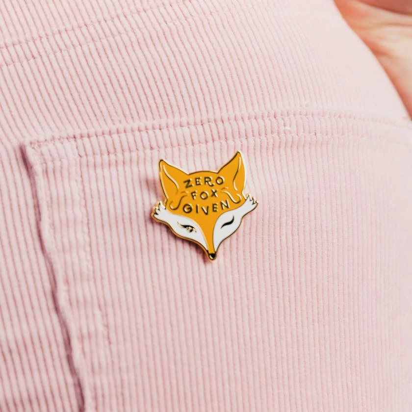 Zero Fox Given Enamel Pin 4 Zero Fox Given Enamel Pin - Image 2