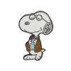 Professor Snoopy Enamel Pin -Erstwilder erstwilder201110 ep 07