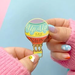 Up, Up And Away Enamel Pin