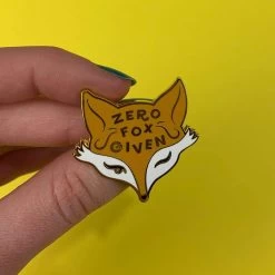 Zero Fox Given Enamel Pin
