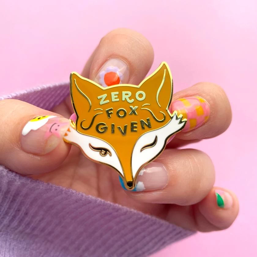 Zero Fox Given Enamel Pin 6 Zero Fox Given Enamel Pin - Image 4