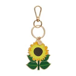 Sunshine & Smiles Enamel Key Ring