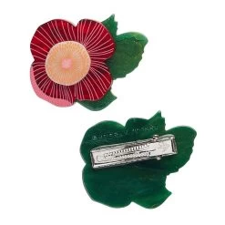 Pretty Poppies Hair Clips Set - 2 Piece -Erstwilder fa0e34a3 0cf9 48e4 8bdc dc9cf9f8571c
