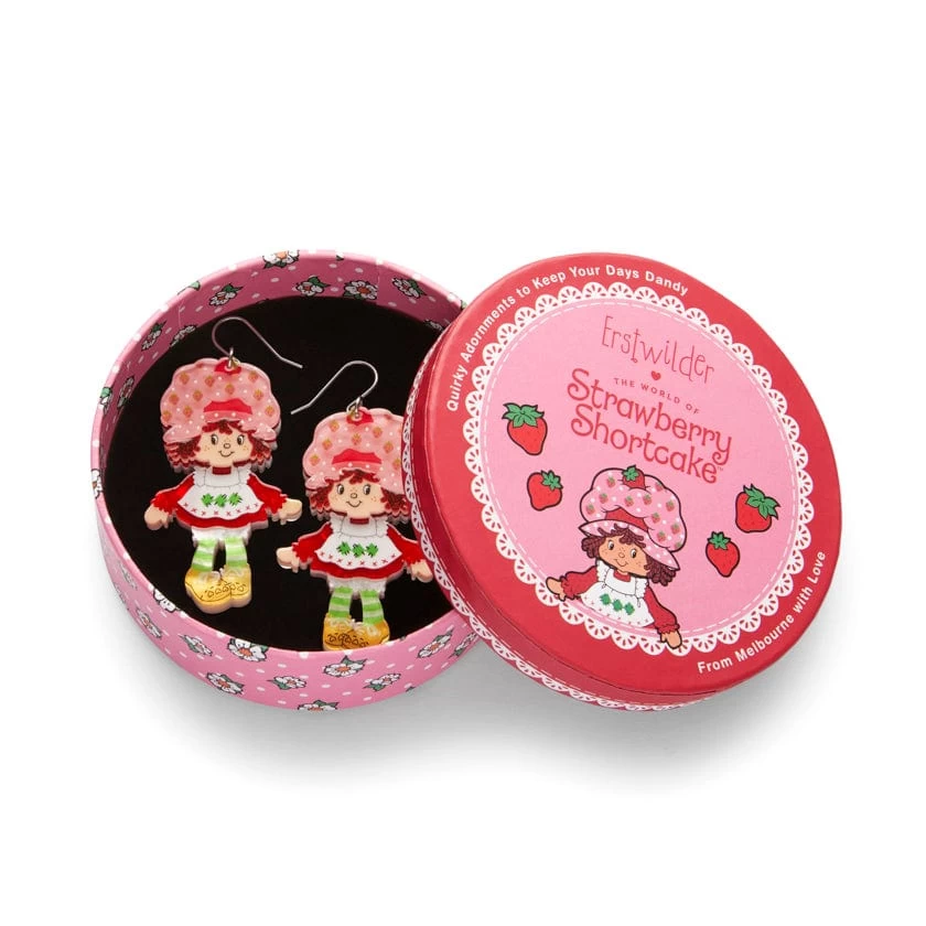 Sweet Strawberry Shortcake Drop Earrings 6 Sweet Strawberry Shortcake Drop Earrings - Image 4