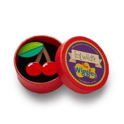 Fruit Salad Cherries Brooch -Erstwilder fruit salad cherries brooch bh7418 1000 2