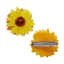 Follow The Sun Hair Clips Set - 2 Piece 8 Follow The Sun Hair Clips Set - 2 Piece -Erstwilder ha 0014ah2hr03followthesunbroochhairclips 2