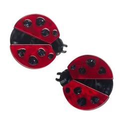 Lou-Lou Ladybug Hair Clips Set - 2 Piece
