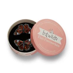 Prince Of Orange Hair Clips Set - 2 Piece -Erstwilder ha 0038ah2hr07princeoforangehairclips 3