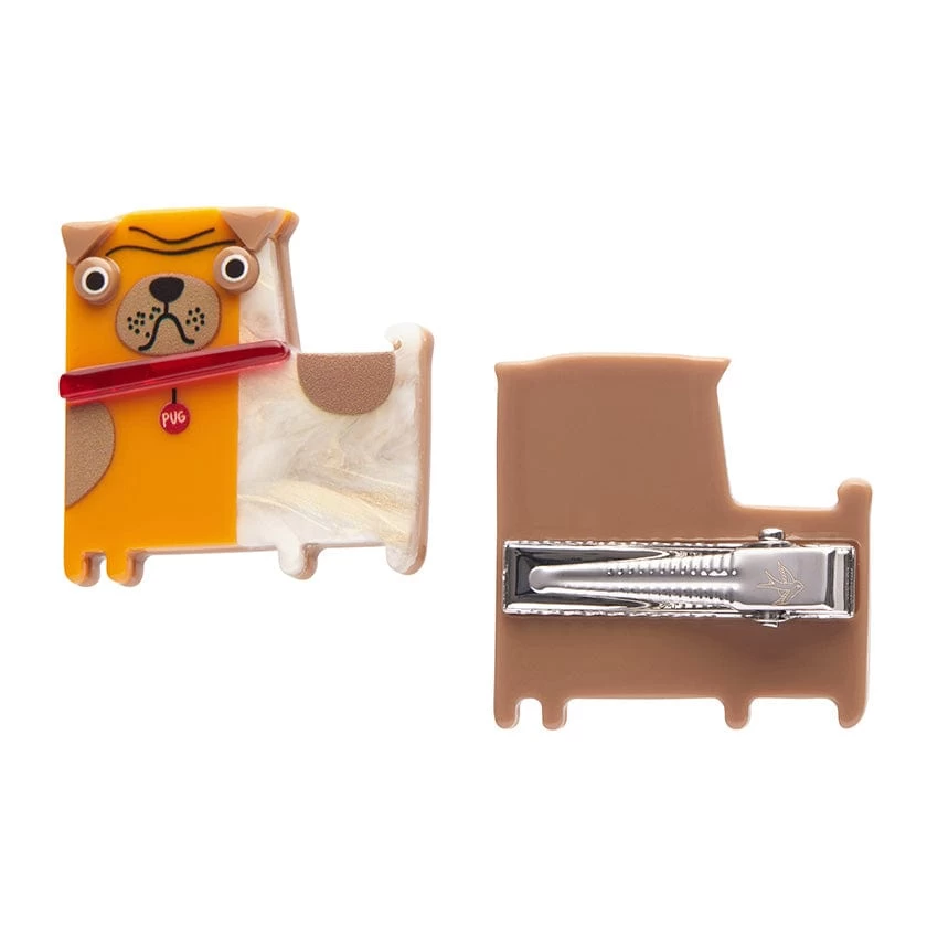 Order Of The Pug Hair Clips Set - 2 Piece 5 Order Of The Pug Hair Clips Set - 2 Piece - Image 3