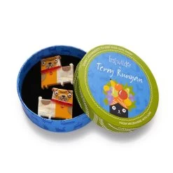 Order Of The Pug Hair Clips Set - 2 Piece 9 Order Of The Pug Hair Clips Set - 2 Piece -Erstwilder hray101orderofthepughairclipsset 2piece 3